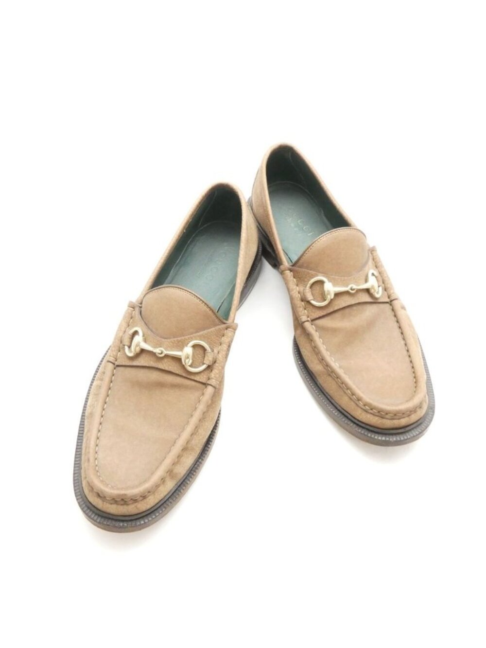 Gucci Horsebit Loafers Shoes Flat 7.5